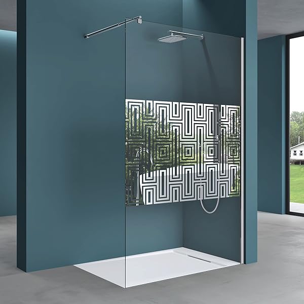 Mai & Mai 140x200cm Walk-In Dusche Duschwand für Dusche 