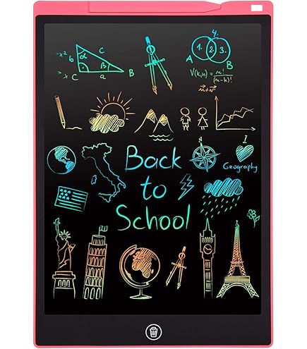 Tavoletta Grafica LCD 14 Pollici Per Bambini | Lavagna Cancellabile Con Stilo - Regalo Ideale 3+ Anni - Foto 3