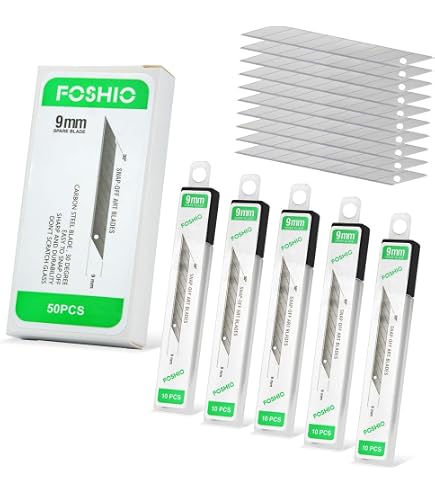 10 Lame Per Cutter Olfa 45° LAMOLFAS10 Professionale Per Oscuramento Vetri Con Pellicole Pre Tagliate