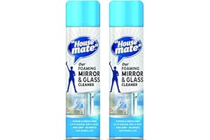 House Mate Foaming Mirror & Glass Cleaner 400ml 2 pack