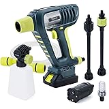 Norse SK25i Portable Pressure Washer 25 Bar / 363 PSI Electric Jet Washer for Patio Car & Garden with Wide Range of Accessori