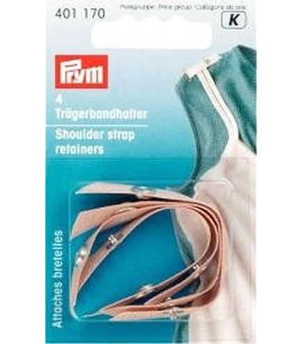 Fixateur Bretelle PRYM - Noir - Anti-Glisse Soutien-Gorge Et Débardeur - Taille Unique