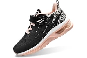 GOOBON Scarpe Ginnastica Bambino Bambina Air Scarpe da Running Leggero Traspirante Jogging Walking Sport Tennis Sneakers 28-34 EU