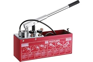 BuoQua 725 PSI 3 Gallon Tank 45ML 1/2" BSP Hydraulic Manual Pressure Test Pump