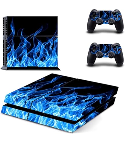 PS3 PLAYSTATION 3 Super-Sottile Skin Design Adesivo Pellicola Set - Grigio Legno - Foto 5