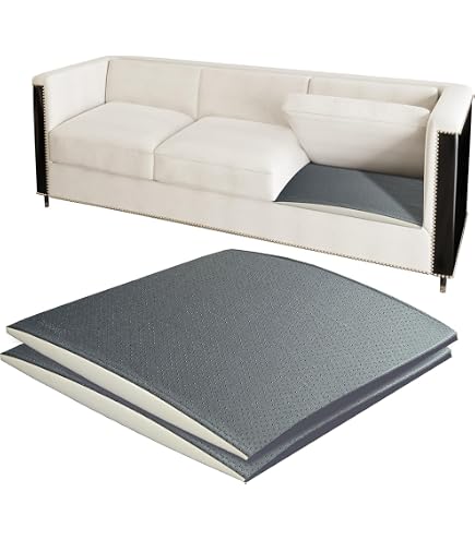 WOPPLXY 2 Supporti In Schiuma Alta Densità Per Divano 51x51 Cm | Cuscini Di Ricambio Anticedimento