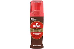 KIWI - Crema de ceras - Autolucidante liquido marrón - 75 ml