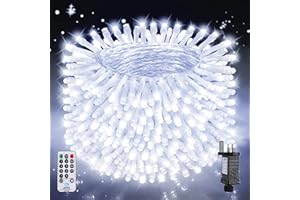 Nextronix Fairy Lights Plug in, 30m 300LED String Lights Indoor with 8 Modes/Timer/Remote, IP44 Waterproof Outdoor Christmas Lights for Garden/Outside/Window/Bedroom Party Halloween Decorations