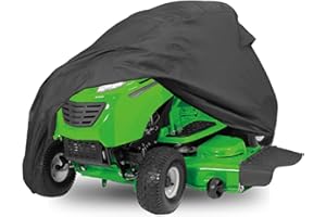 HBCOLLECTION Copri, Telo di Copertura Robusta per Tosaerba trattorino (4XL-280cm)