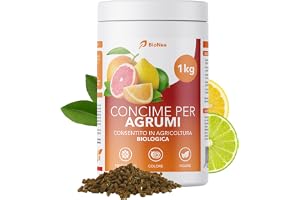 BioNee Kornformigt citrusgödsel NPK 5-6-14 – Biologisk näring för citroner, apelsiner, mandariner och lime – Tillåtet i ekolo