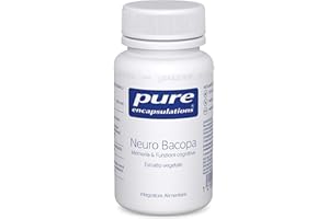 Pure Encapsulations - Neuro Bacopa Memoria and Funzioni Cognitive - Sonno e Umore - 30 Capsule