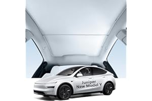 ‎ARCOCHE Arcoche Sonnenschutz für das Neue Tesla Model Y von 2025 2026, Isolierung, Wärme- und UV-Schutz, Sonnenschutz für das Glass Dach, Zubehör
