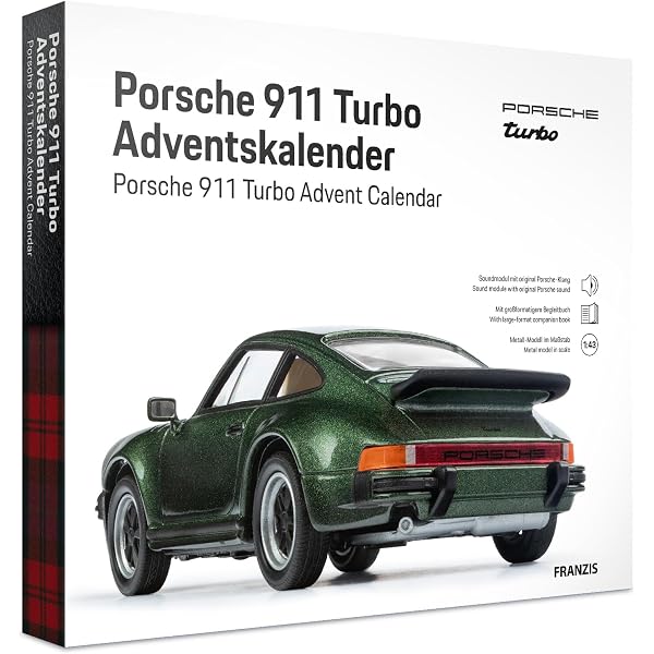 FRANZIS 67221 Porsche 911 Turbo Advent Calendar: Porsche 911 Turbo