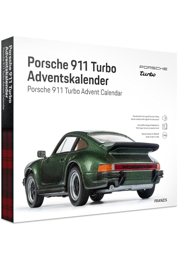 FRANZIS 67221 Porsche 911 Turbo Advent Calendar: Porsche 911 Turbo
