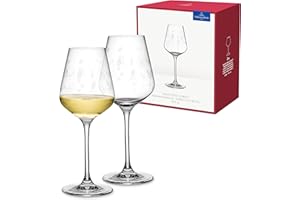 Villeroy & Boch – Toy's Delight Verre à Vin Blanc 2 Pièces Transparent, Garanti Lave-Vaisselle, Verres à Vin, Verre Toys Delight, Verre a Vin De Noël, Verres De Noel, Service à Vin, Cristallin