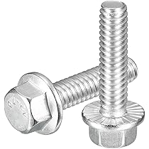 15 Stück Sechskantschrauben 3/8-16x1 - Edelstahl Rundkopf