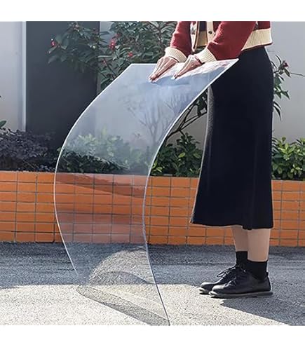 Pannelli Policarbonato Tettoia 1.56x3 M | Lastra Trasparente 1 Mm | Per Serra, Terrazza, Garage | Resistente A Pioggia E Grandine