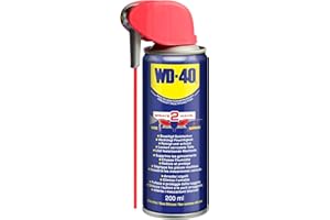 WD-40 Multifunktionsprodukt Smart Straw 200ml – Präzise Anwendung mit klappbarem Sprührohr, löst festsitzende Mechaniken & Rost, beseitigt Quietschen, verdrängt Feuchtigkeit, schützt & reinigt