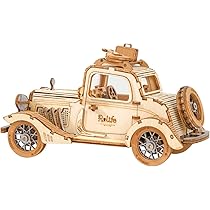 Puzzle 3D En Bois Classic City Tramcar Pour Enfants Et Adultes | Mécanique