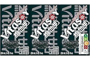 Vitasoy Black Soy Drink - Original 250ml (Pack of 6)