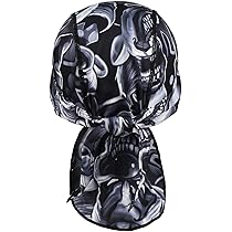 Hasagei sportbandana voor heren en dames, biker bandana, hoofddoek, hoed, blauw, One size