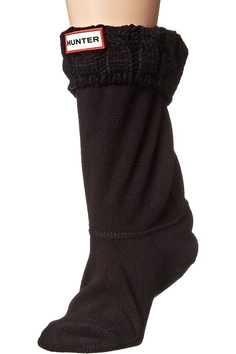 Calcetines Hunter, altos, originales, térmicos, para botas, unisex,  adultos, 15 cm, color Blanco, talla L: Amazon.es: Ropa