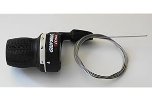 SRAM MRX Gripshift L/H 3 Speed. Bike Gear Shifter / Grip Shift. & The Little Bike Shop Bookmark