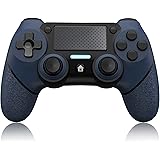 VooFun Controller Compatibile per PS4, Wireless Joystick Compatibile con PS4 PRO Slim, Bluetooth Controller con Vibrazione, T