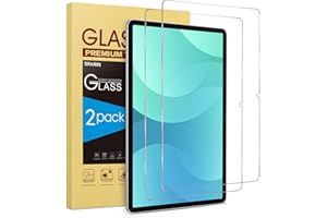 SPARIN Ochraniacz ekranu do Samsung Galaxy Tab S9 FE 27.7 cm/S9 2023 i Galaxy Tab S8/S7 27.9 cm, 2-pak szkła hartowanego z kompatybilnym z rysikiem S Pen, twardość 9H, bez pęcherzyków powietrza