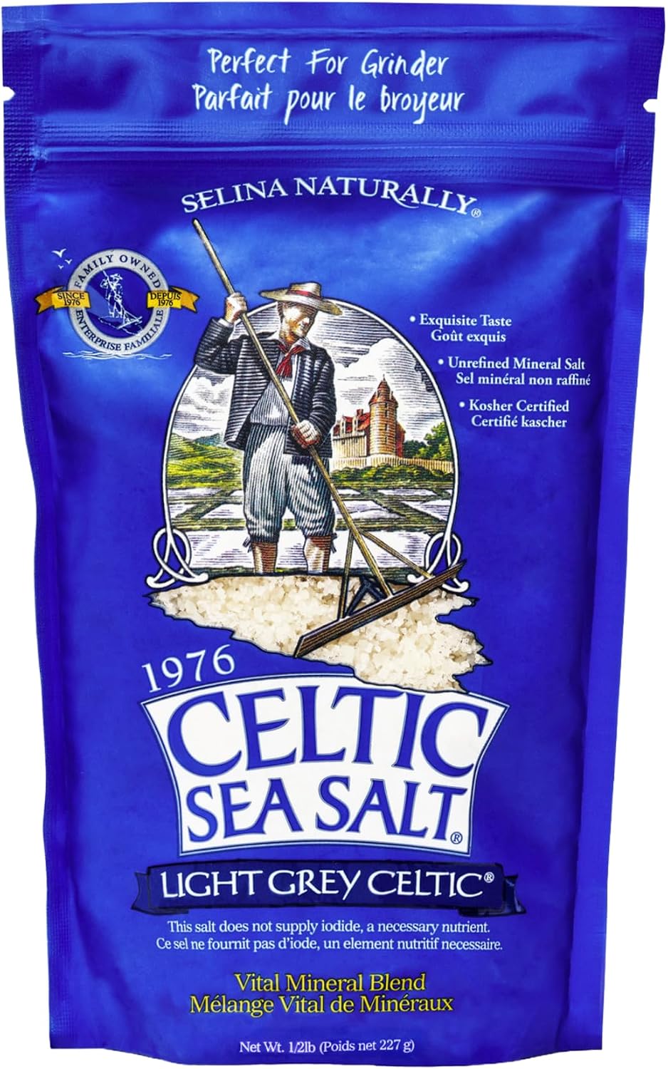 Light Grey Celtic, Vital Mineral Blend, 1 lb (454 g)
