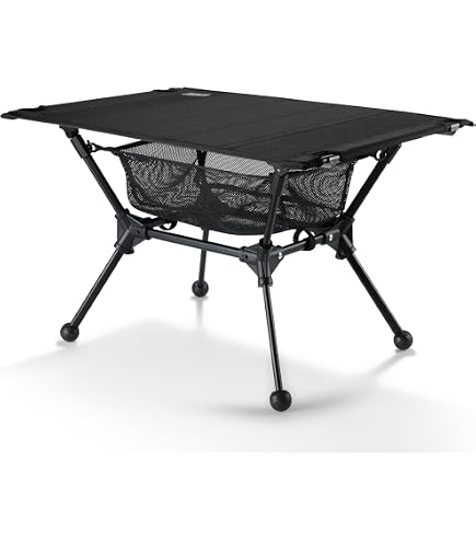 Sac De Rangement Sous Table 67x40x14cm - Noir, Charge 10kg, Pour Camping, Bureau, Organisation