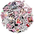 50pcs Blackpink Kpop Stickers Pack for Girls Funny Kpop Decals for Teens Vinyl Waterproof Sticker for Laptop，Water Bottles，Hard Hat，Skateboard，Birthday Decorations Gifts for Kids/Adults