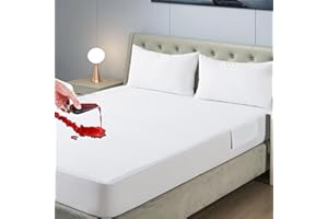 RICHAIR - Coprimaterasso 150 x 200 impermeabile e traspirante berretto 30 cm - Coprimaterasso silenzioso e ultra assorbente - ipoallergenico, anti-acaro e batterico