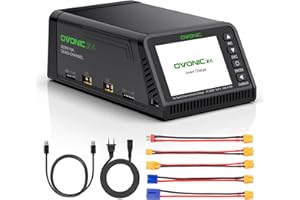 OVONIC X4 AC 500 W 4 canaux LiPo Balance Chargeur 15 A par canal prend en charge LiPo/Li-Ion/LiHV/Life 1-6S NiMH 3-18S Protection de sécurité incluse