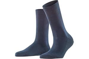Falke mujer Family calcetines transpirable sostenible algodón resistente y extra suave en la piel costura plana en la zona de los dedos 1 par
