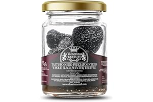 Valnerina Tartufi Tartufo Nero Pregiato Invernale Intero | Extra Prima Scelta, Naturale, Artigianale e Italiano conservato in salamoia | Vasetto 50 gr.