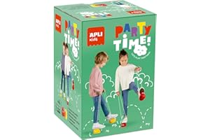 APLI Kids 19565 - Juego Zancos con cordón, Ideal para Jugar al Aire Libre y para Fiestas de cumpleaños