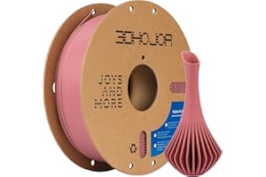 3DHoJor Matte PLA Filament 1.75mm Morandi Purple, Upgrade Matte 3D Printer PLA Filament, 1kg Spool (2.2lbs) Cardboard Spool 3D Printing Filament for 3D Printers