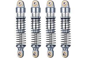 Runup Amortyzatory amortyzatorów RC ze stopu aluminium do 1/18 RC Crawler TRX4M Bronco Defender Upgrade części (tytan)