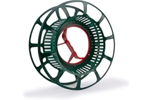 NAVOYS Universal Light Storage Cradle – Christmas Light Cord Organiser for Holiday Lights, Cords, Cables and Garlands (No Light Strings Included), Tangle Free Light Storage (Light Storage Wheel, Large)