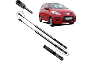 Ramor Strutz 2x Molle a Gas Compatibile con Hyundai i10 2007-2013. Ammortizzatore Pistoncini Cofano Posteriore Sostituzione per 817700X001 e altri.