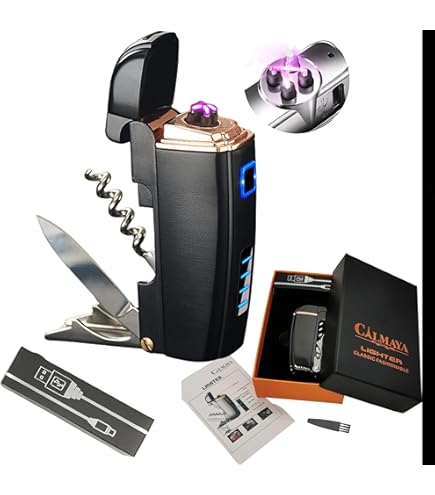 Accendini elettrici con candela ad arco ricaricabile Usb a vento personalizzato