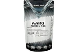 ‎SYGLABS NUTRITION AAKG Arginin AKG Pulver - 500g L-Arginin Alpha Ketoglutarat 2:1 - ohne Zusätze -vegan