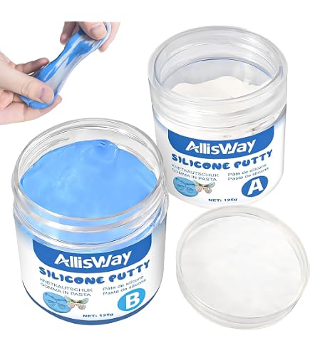 Awasil Novo 50L Pâte à Modeler Silicone - 50 Shore A - Idéal Pour Moulages Précis
