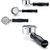 Normcore 54mm Bottomless Portafilter | Bottomless Naked Portafilter | Filter Basket Included | Fits Breville Barista Express 