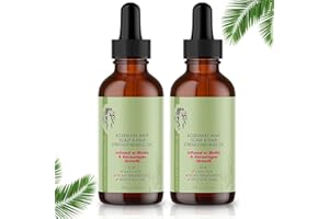 CRZYPLEA 2 Stück Rosmarinöl Haare 59 ml, Rosemary Oil for Hair, Rosemary Mint Oil, Haarpflegeöl, Rosmarinöl Haare & Kopfhaut, zur Pflege der Kopfhaut, Reduziert Haarausfall Für Gesundes Haarwachstum