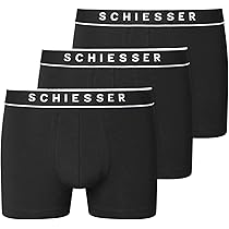 Schiesser heren shorts wit 3pack | 95/5 organic 173816