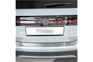 teileplus24 L660 Ladekantenschutz kompatibel mit VW T-Cross C1 2018-2022 V2A Edelstahl Abkantung, Farbe:Silber gebürstet