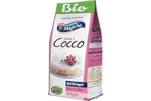 FARINA DI COCCO LO CONTE LE FARINE MAGICHE 250g BIO BIOLOGICA DOLCI GLUTEN FREE