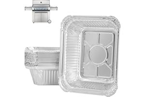 WEBROIL 62007 - Forro de bandeja de grasa para parrilla Napoleon, accesorios de parrilla Prestige, 500 piezas, revestimientos desechables para bandeja de goteo para Prestige pro/I/II, Prestige V,